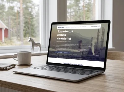 Exolutions — webbplatsen vi byggt